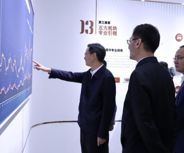 陈伟书记光临调研平台经济发展工作